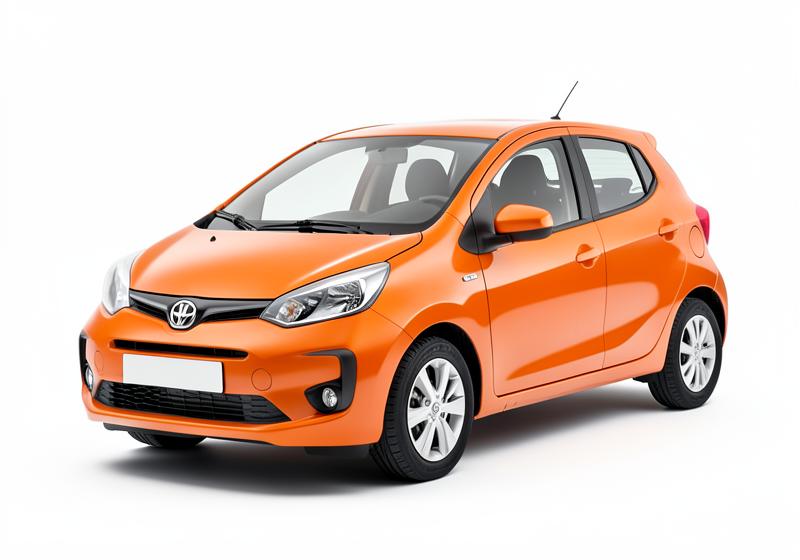 Compact rental car